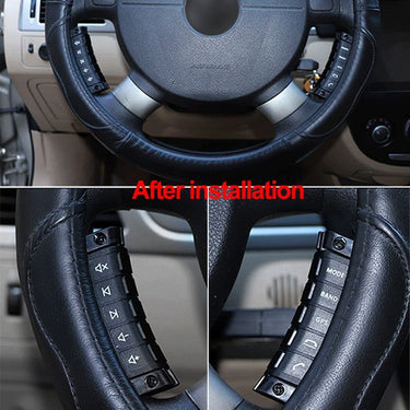 WIRELESS MULTIMEDIA STEERING WHEEL CONTROLLER - luvinly